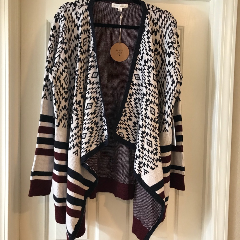 ❤️LAST NEW navy, burgundy thick sweater cardigan - Picture 5 of 8